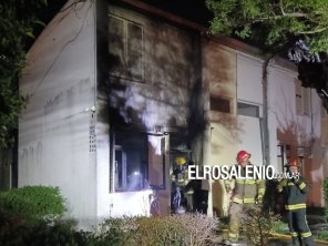 Falleció el hombre que sufrió graves quemaduras en el incendio del barrio ATEPAM